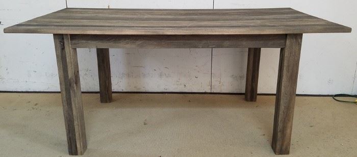 Design Accents scraped finish dining table