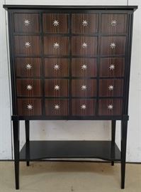 Polidor 20 drawer apothecary cabinet