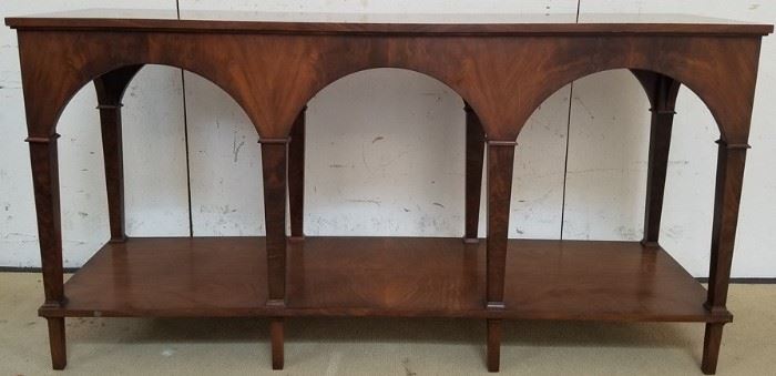 Modern History arched sofa table