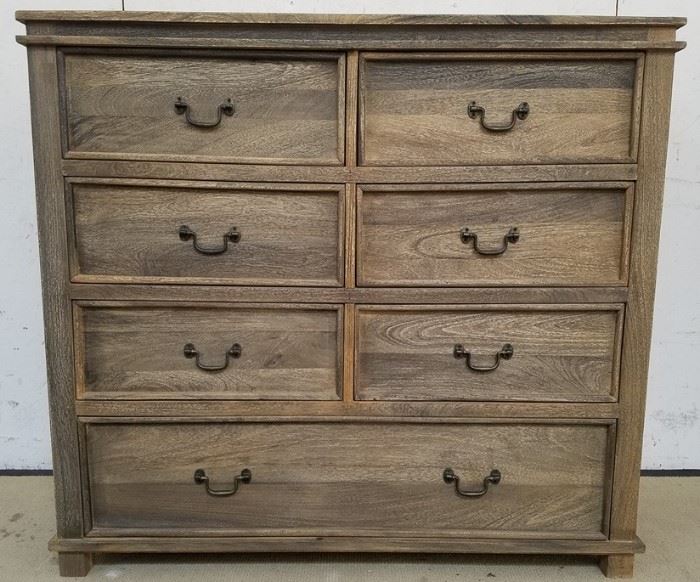 Design Accents scraped wood chest