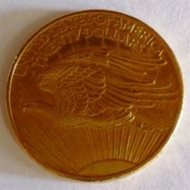 1908 Gold coin