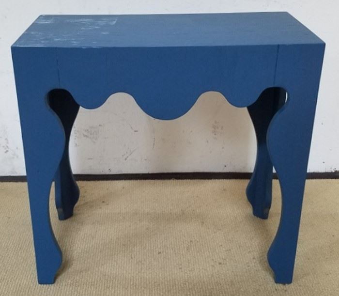 Electric blue table