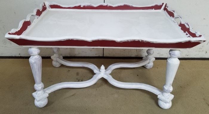 Design Accents painted coffee table