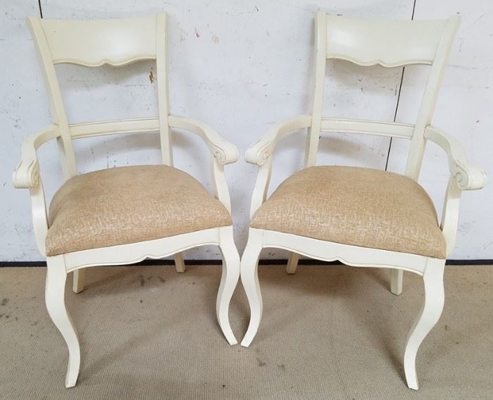 Pair Modern History arm chairs