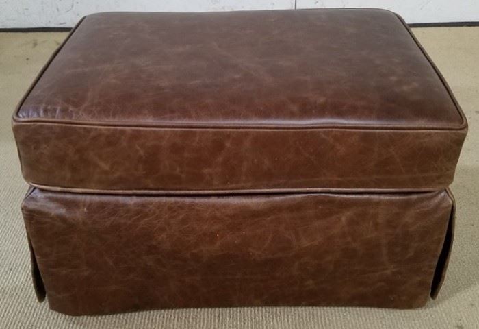 Design Accents ottoman in leather