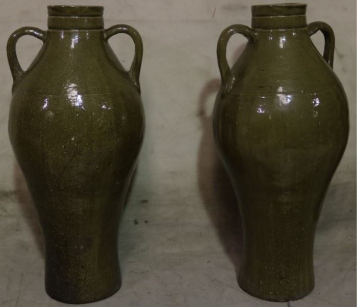 Monumental pottery vases