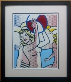 Nude with Ball by Roy Lichtenstein