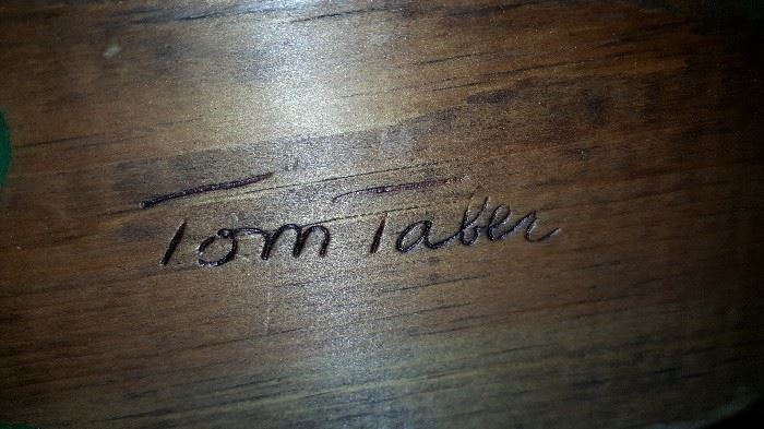 Tom Taber signature