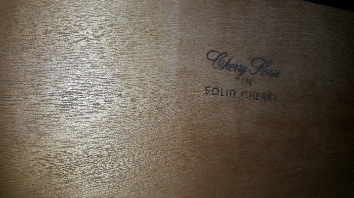 Cherry House label