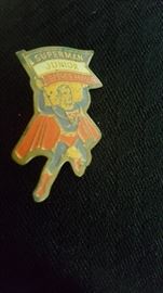 Superman Junior Defense League pin