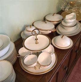 Bavaria gold and white China - there’s lots of it