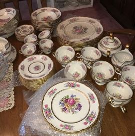 Castleton Rose China. Many pieces!