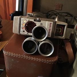 Vintage Bell & Howell camera 8mm