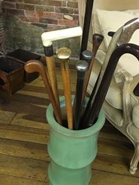 High quality cane collection.  Three Briggs of London and one with Ivory handle