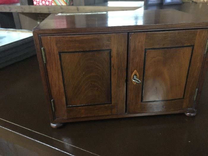 Antique watchmakers cabinet