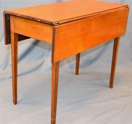 TABLE, DROP LEAF, HEPPLEWHITE, AMER.