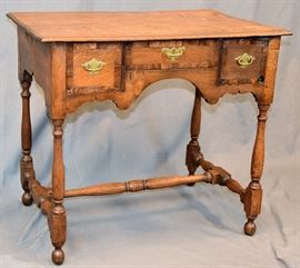 TAVERN TABLE, WILLIAM AND MARY, POSS. ENGLISH, OAK,
