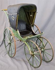 VICTORIAN BABY BUGGY 
