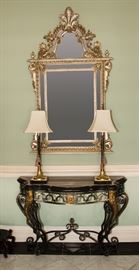 Maitland Smith Console/Hall Table - La Barge Mirroe