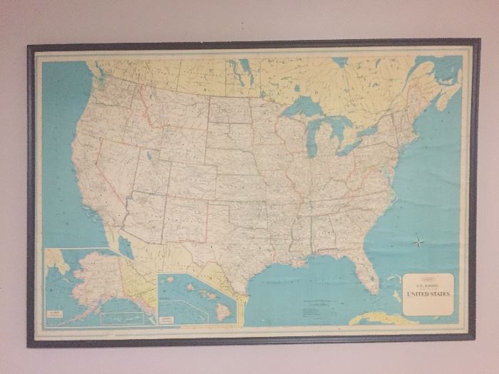 Vintage US Map