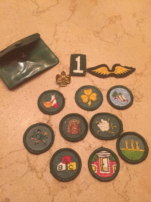 Vintage Girl Scout patches 