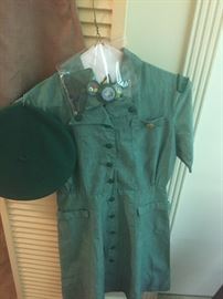 Vintage Girl Scout outfit