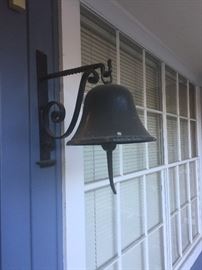 Vintage cast iron bell