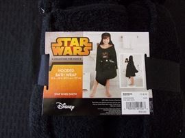 Star Wars Hooded Bath Wrap New and never used