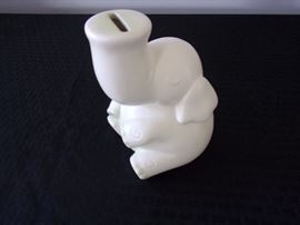 Elephant piggy bank