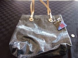 Ultimate work tote with animal print