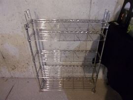 Metal storage/shelving/shelves