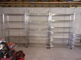 Metal storage/shelving/shelves