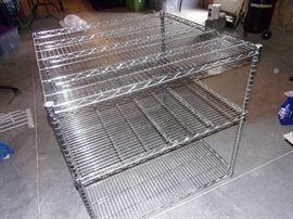 Metal storage/shelving/shelves