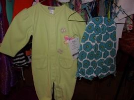 Children's clothing and costumes size 6mo to 6years+ (Some new with tags from The Children's Place) Kids hats, leggings, shorts, skirts, jeans, short&long sleeve tops, pajamas, socks, hosiery, coats and jackets. Shoes Infant to child 12, Adult female shoes size 6