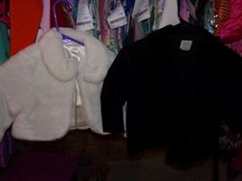 Children's clothing and costumes size 6mo to 6years+ (Some new with tags from The Children's Place) Kids hats, leggings, shorts, skirts, jeans, short&long sleeve tops, pajamas, socks, hosiery, coats and jackets. Shoes Infant to child 12, Adult female shoes size 6