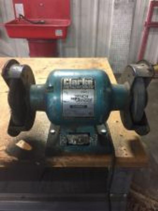 Clark metal worker bench grinder