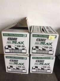 48 Quarts CAM2 Super Pro Max 5W-30 Synthetic Blend Motor Oil.