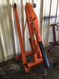 1 Ton Moble Crane - Tested Operational.