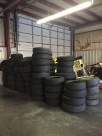 Assorted Used Tires.