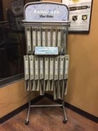 Rain Guard Wiper Blades and Display
