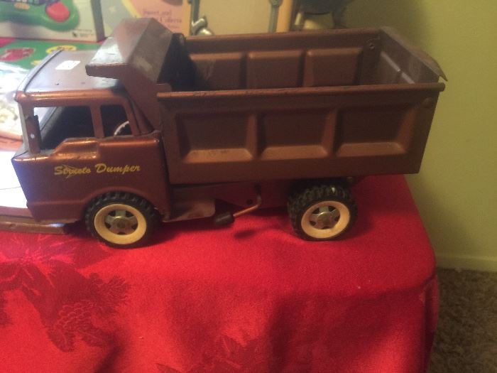 Antique toy truck