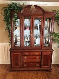 Chippendale style hutch  Asking $250