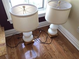 Table lamps Asking $50 (pair)
