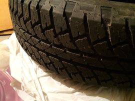 Bridgestone snow tires set of four (4) P255/70R18    asking $325 for the set [Tire Rack price $600+]