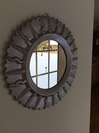 Wall Mirror  Asking $25  (16" diameter)