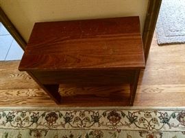 Small wooden bench   Asking $15