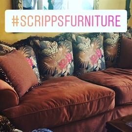 Custom sofa made by Rene Cazares
