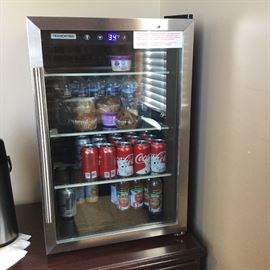 Mini fridge off main lobby