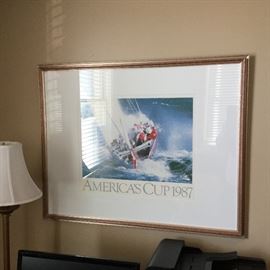 America’s Cup 1987 Framed print