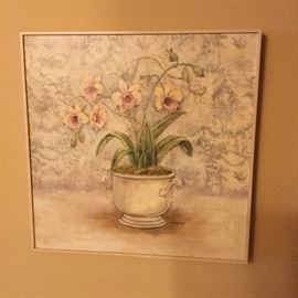 Daffodil print (in lobby)